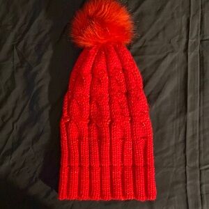 Red GERTEX woman’s toboggan ONE SIZE FITS ALL new w/ tag